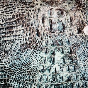 Brahmin Glacier Melbourne Credit Card Wallet and replacement Duxbury strap